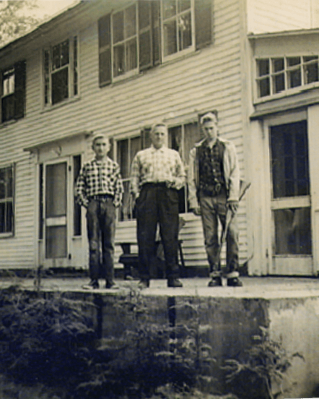 Martin, his brother, and his father